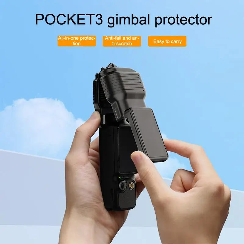 Portable Pocket 3 Gimbal Screen Protective Cover HD Clear Lens Cap Qme Default Title