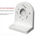 2pcs Surveillance Camera Hemisphere Conch Wall Mount ABS Plastic Bracket 2.5 Inch 3 Inch Camera Monitor Head Universal A31 Qme 2pcs