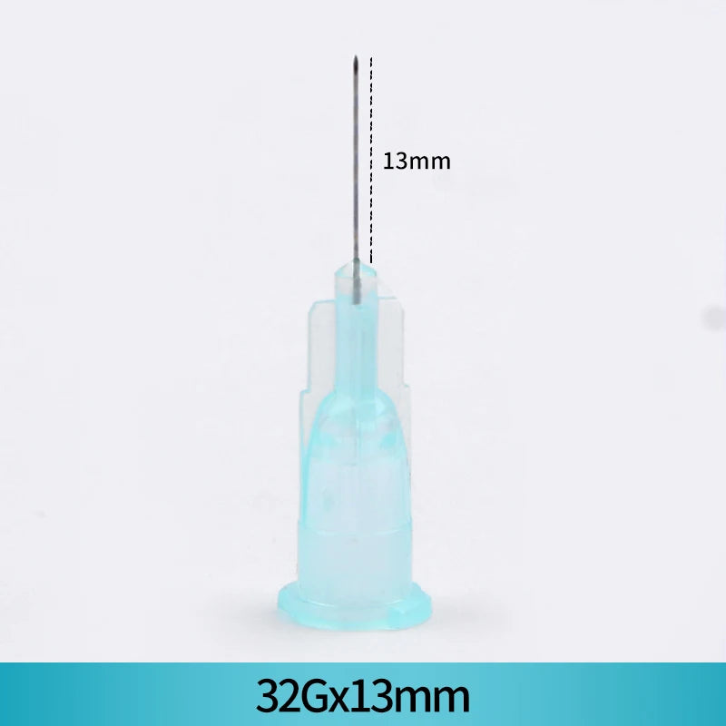 Box Tattoo Needle Transparent Syringe Injection Painless Small Teeth Qme m