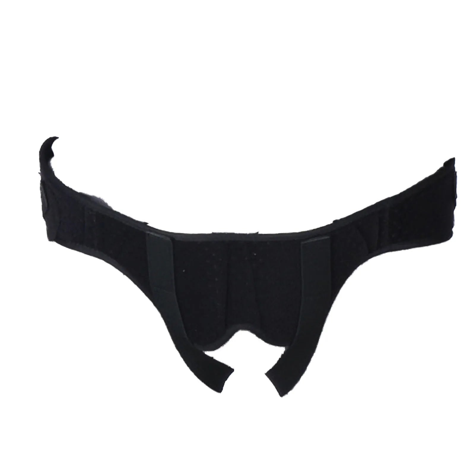 Men Inguinal Hernia Band Easy To Adjust Good Support PU Foam Pad Black Intestinal Hernia Fixing Belt Breathable for Body Care Qme black Medium