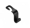 4/2/1Pack Hooks for Bags Car Clips Front Seat Headrest Organizer Holder Auto Fastener Hangers Car Storage Interior Accessories Qme 1pcs Black