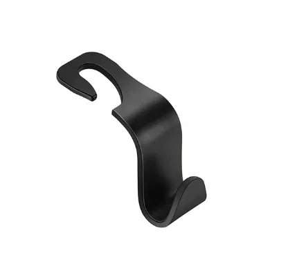 4/2/1Pack Hooks for Bags Car Clips Front Seat Headrest Organizer Holder Auto Fastener Hangers Car Storage Interior Accessories Qme 1pcs Black