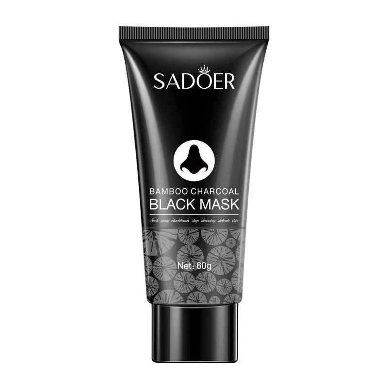 Blackhead Remover Mask Bamboo Charcoal Shrink Pores Acne Black Head Removal Cream Nose Cleansing Black Peel Off Masks Skin Care Qme 1pc