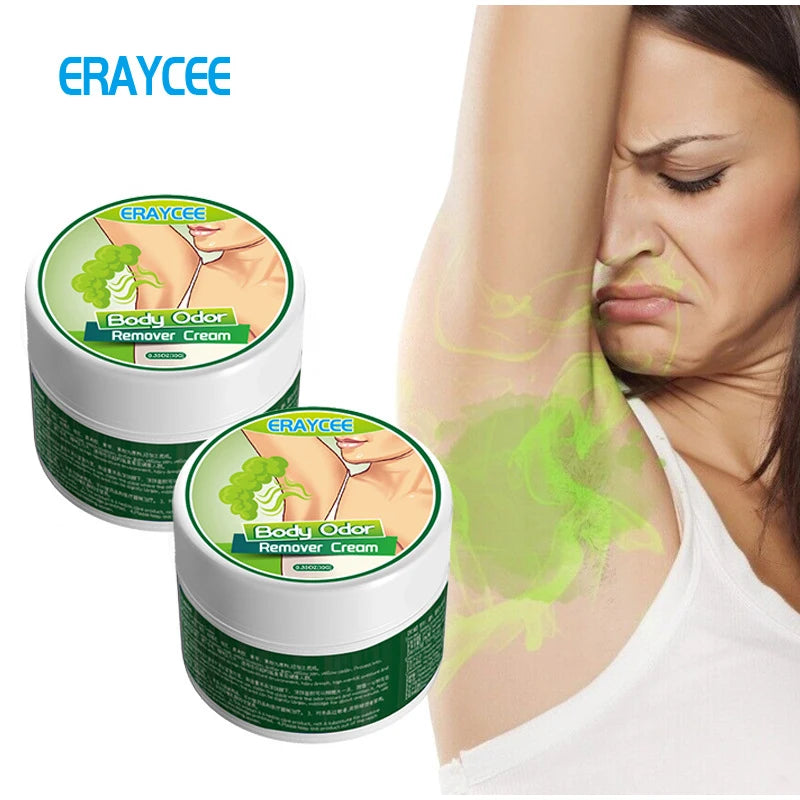 Herbal Deodorant Solid Underarm Balm Antiperspirant Natural Refresh Qme