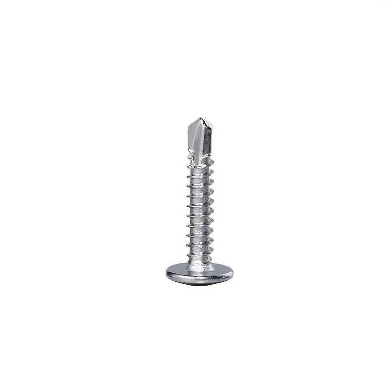 100pcs Round Head With Middle Self Tapping Screws Cross Plate Head Screws With Pad For Warsaw Drill Tail Dovetai Qme 19mm