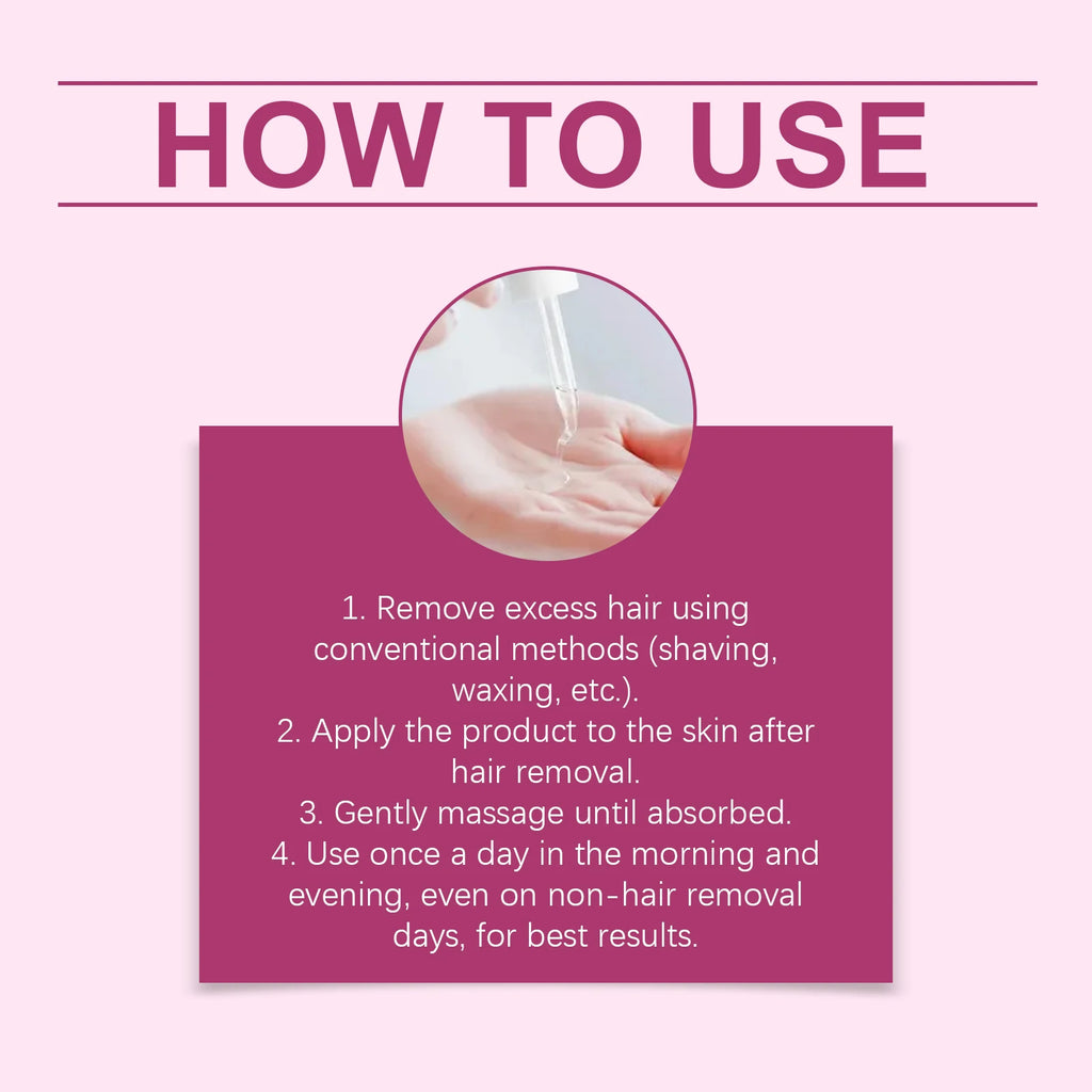 Cyperus Rotundus Oil for Hair Removal Smoothing Soothing Skin Care Moisturizes Armpit Leg Arm Hair Inhibitor Depilatory Oil Qme