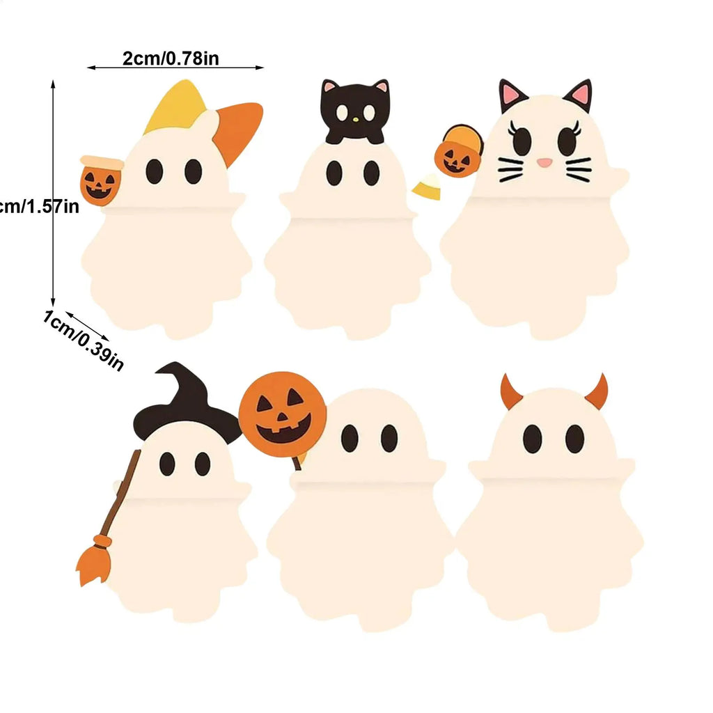 Phone Accessory Figure Stick Phone Top Decor Halloween Ghost Figure Smartphone Accessory Decoration For Youth Girls Boys Women Qme