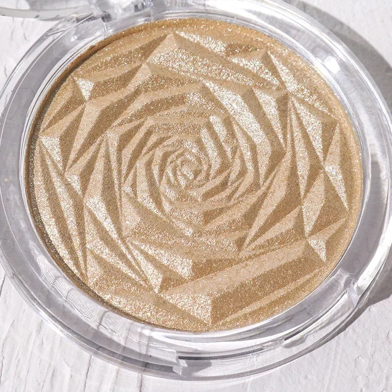 6 Colors Diamond Highlighter Powder Palette Glitter Face Contour Brighten Makeup Shimmer Ultra-concentrated Illuminate Cosmetic Qme 03