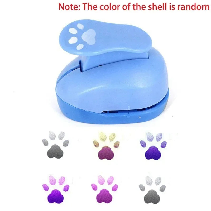 Flower Punch Furador 5*3*4.5cm Diy Paper Cut Eva Foam Maker Puncher Scrapbooking Labor Saving for Hole Punch Embossing Qme C