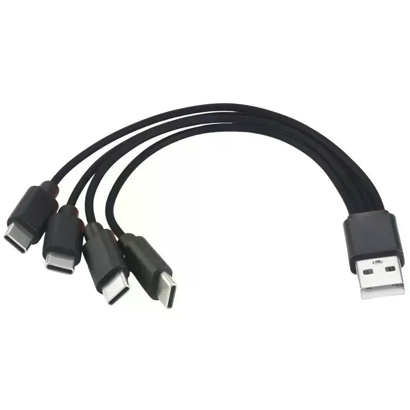 1 Multi-USB C Splitter Charging Cord Huawei Tablet Laptop USB Fast Qme