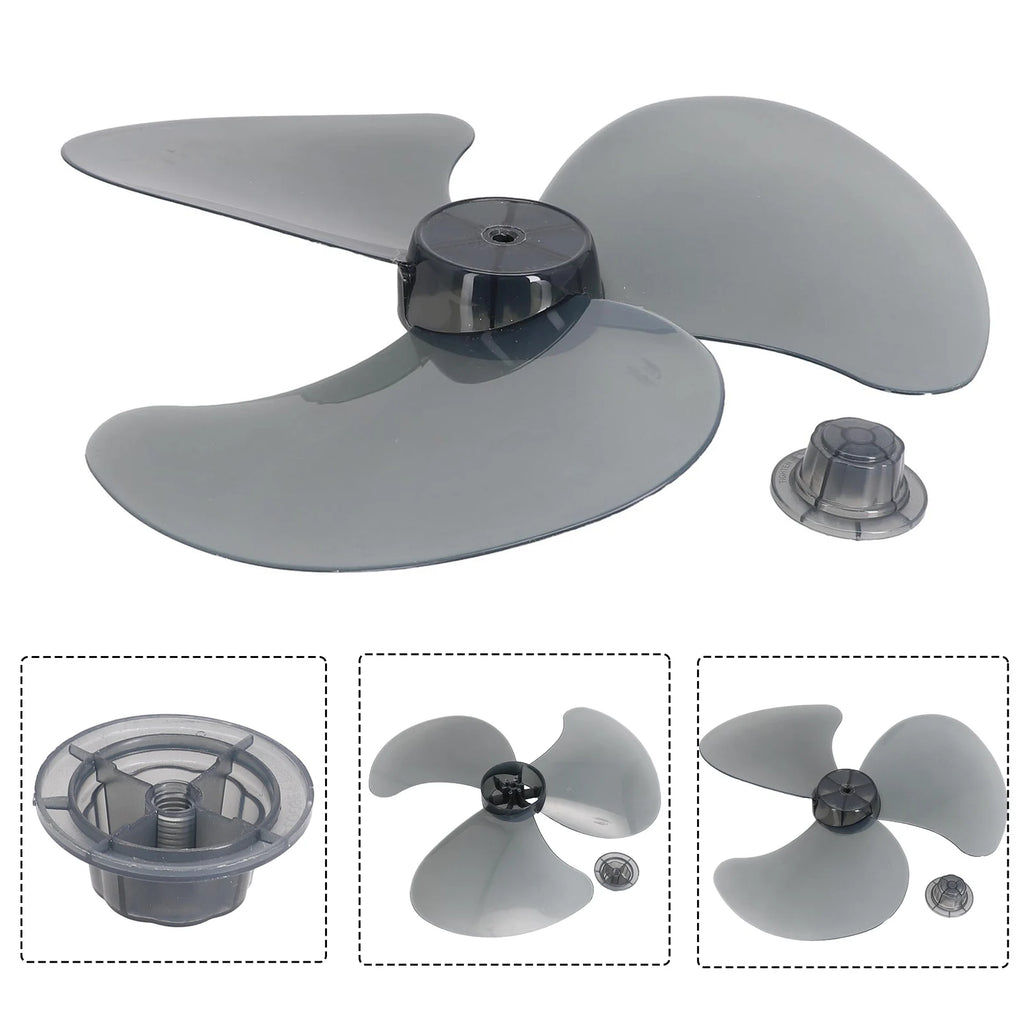 16 Inches Big Wind Plastic Fan Blade 3 Leaves For Midea And Other 16inch 400mm Fans Parts Electric Fan Accessories Qme