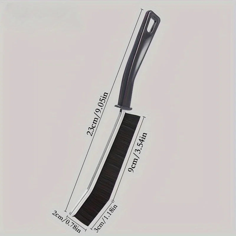 Crevice Cleaning Brush, Hard Bristle Gap Cleaner For Bathroom Kitchen Tile Grout, Multi-purpose Deep Clean Tool Qme
