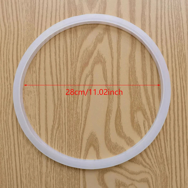 Universal Multi Size Pressure Cooker Sealing Ring Silicone O Ring Replacement Accessory Aluminum Pressure Cooker Qme 28cm