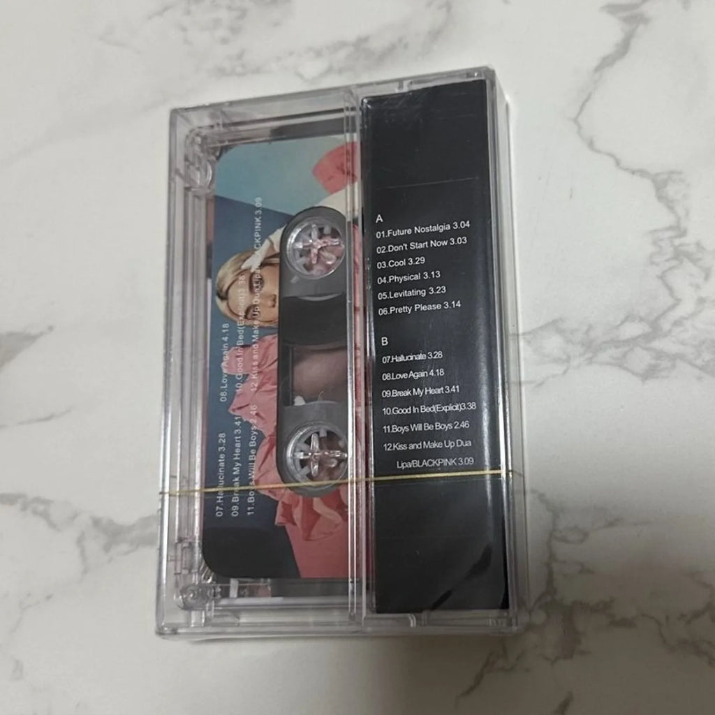 Contemporary Disco-Pop Revival Milestone Album Cassette, Retro-Futurist Aesthetic Cover, Ideal for Disco-Pop Collectors Qme