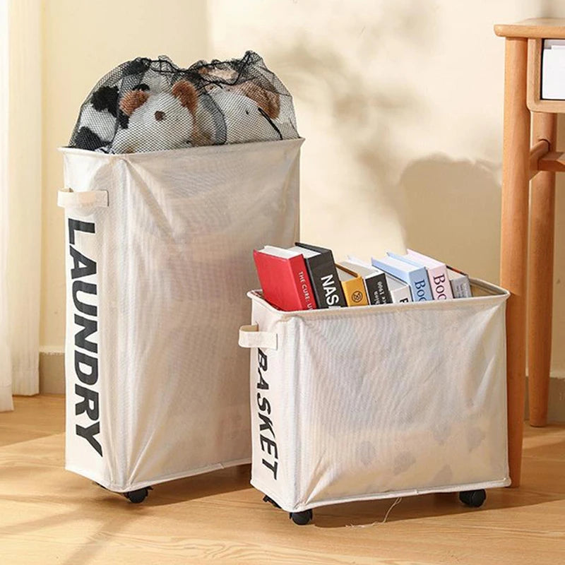 Large Capacity Yoga Mat Storage Basket Multifunctional Foldable Qme
