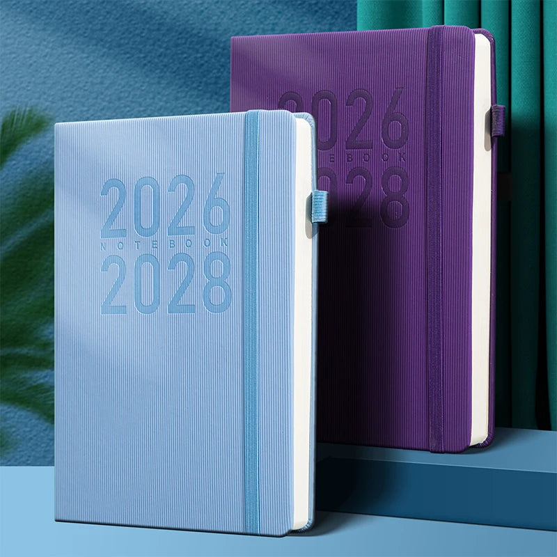 3-Year Monthly Planner Calendar Diary Writing 2026-2028-January Qme