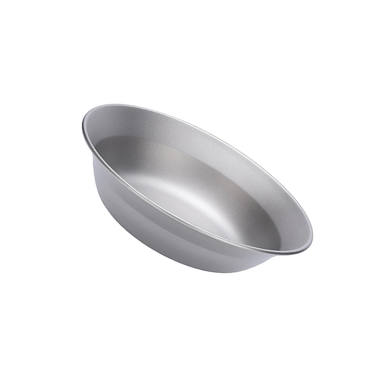 Camping Plates Set Portable Metal Tableware Soup Bowl Dishes with Mesh Bag Ultralight Dinnerware for Hiking Picnic Qme 750ml