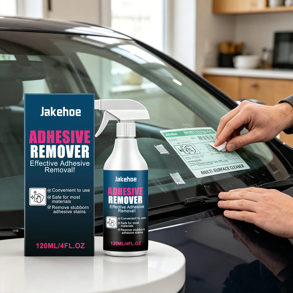 Adhesive Remover Spray Removing Tape Label Residue Fast-Acting Formula Non-toxic Convenient Daily Sticker & Glue Residue Cleaner Qme