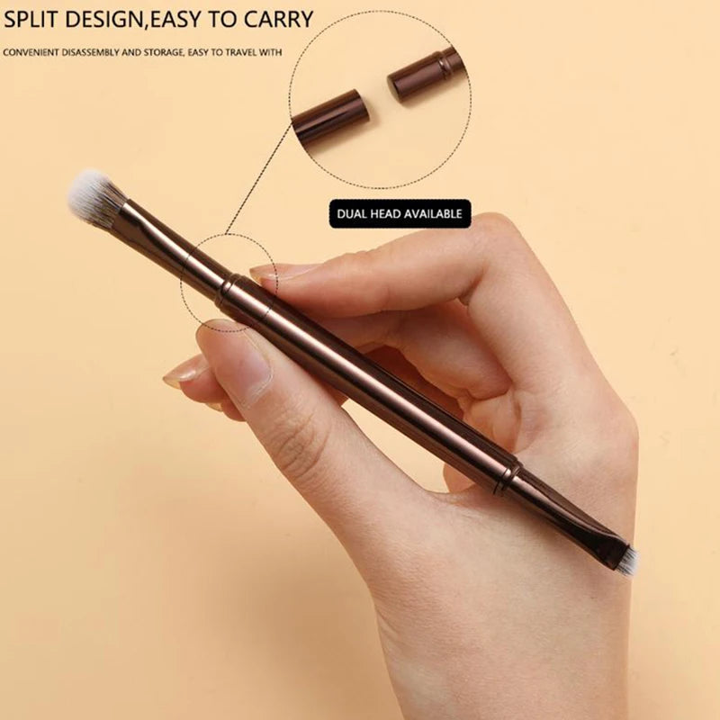 Mini Travel Makeup Brushes Portable Cosmetic Tools Box Foundation Qme