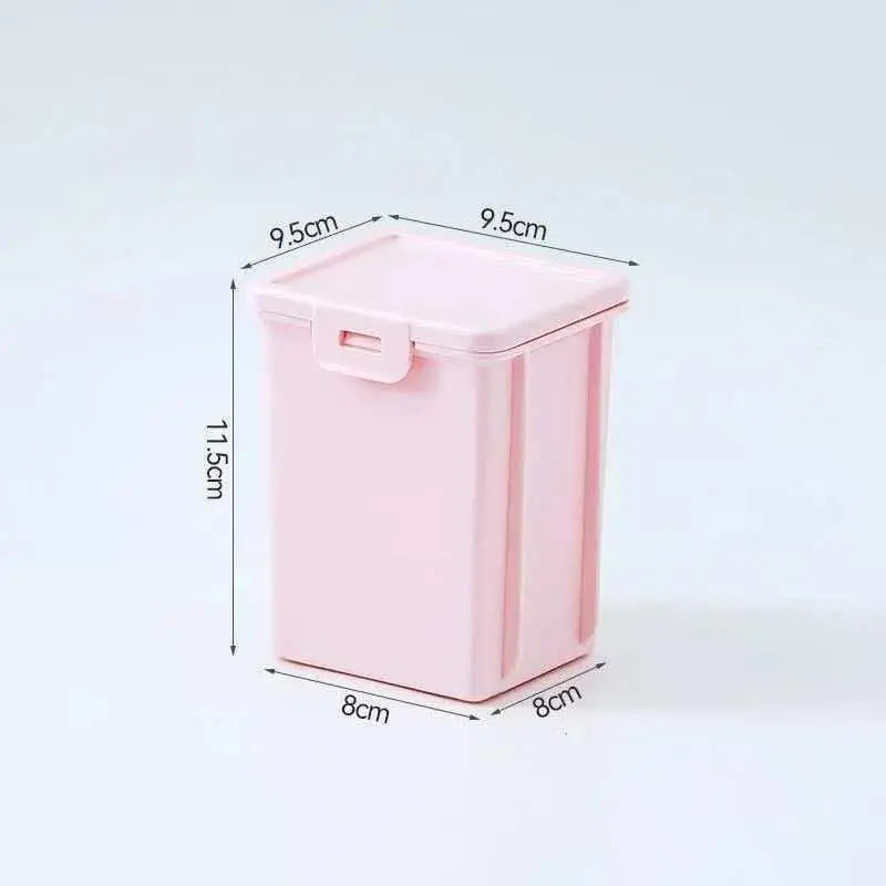 Macaron Plastic Pencil Case Large Capacity Snap Lid Perfect Students Qme A