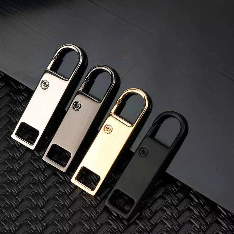 Zipper Slider Puller Replacement Removable Head Luggage Schoolbag Qme