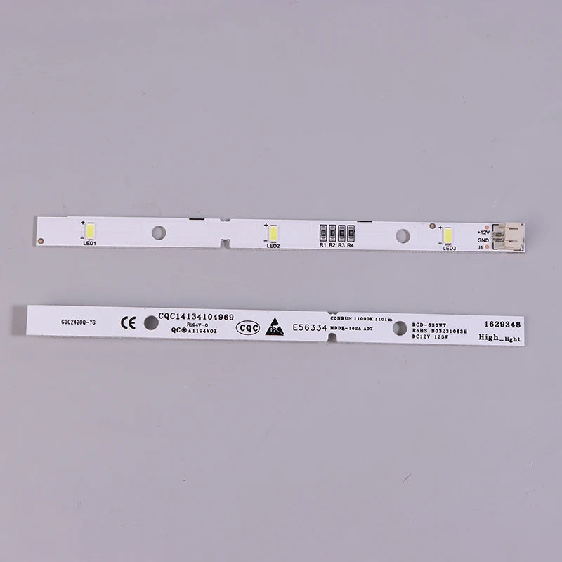 1/3PCS DIY Freezer Refrigerator Accessories LED Strip Light Bar For E349766 MDDZ-162A 1629348 DC12V 1.25W HCDM415LC. Qme