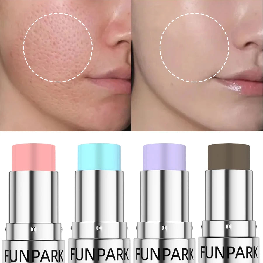 4 Colors Invisible Pore Base Stick Makeup Concealer Isolation Qme