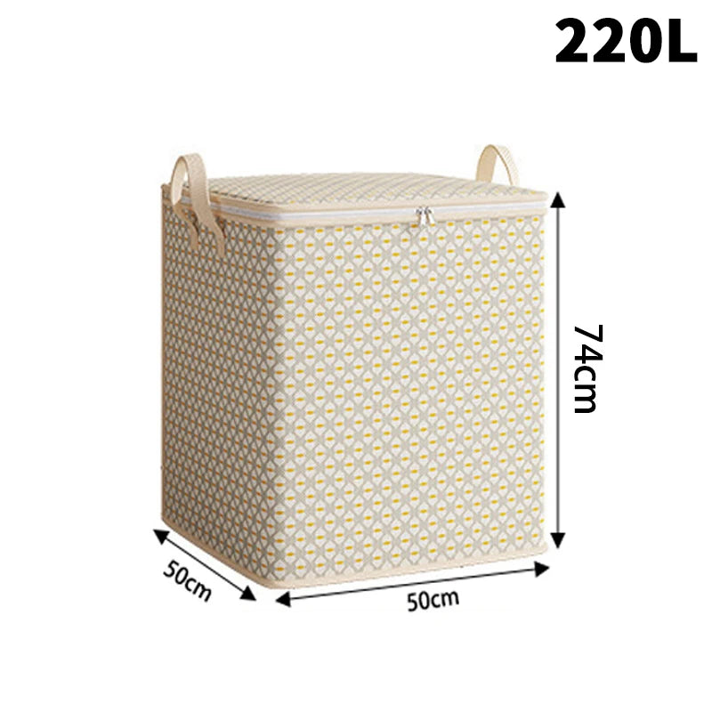 Under Bed Storage Bag Extra Large Multifunctional Bedding Clothing Qme A4