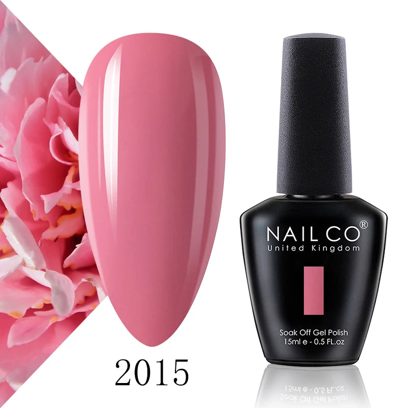 NAILCO 131 Colors Nail Gel Polish Off LED Semi Permanant Art Hybrid