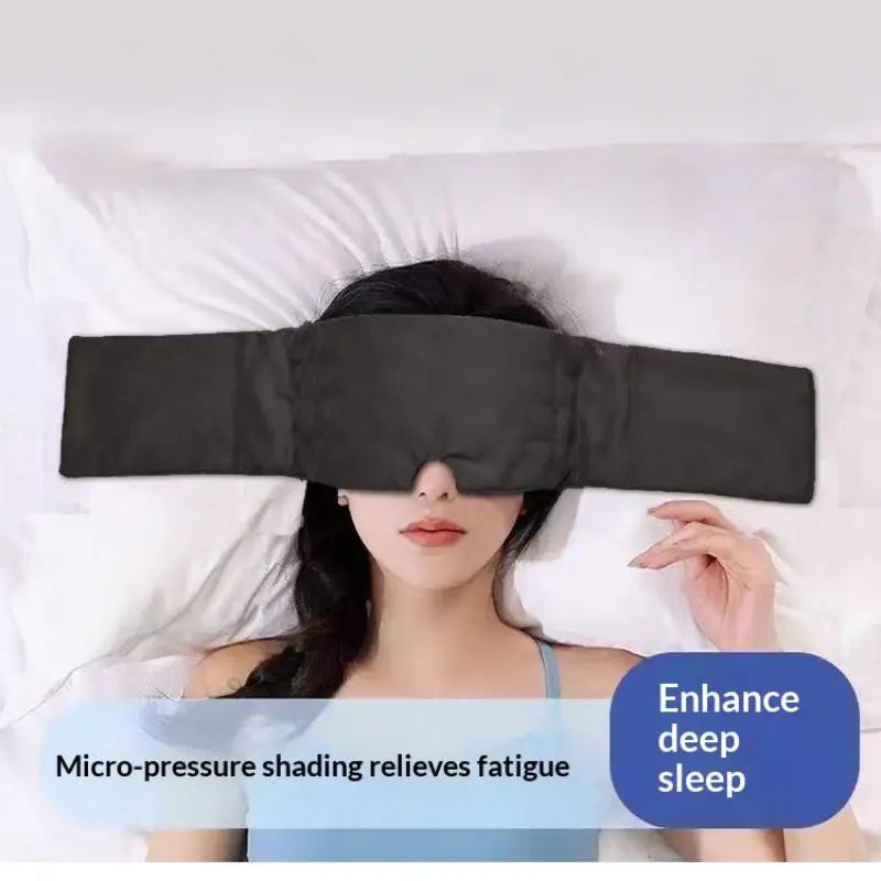 Relaxation Tool Gravity Sleep Mask Weighted Eye Light Blocking Qme A1