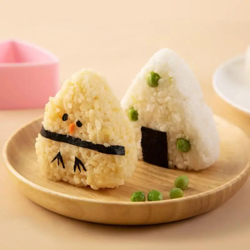 DIY Sushi Mold Onigiri Rice Ball Food Press Triangular Maker 8 5x 5 X Qme
