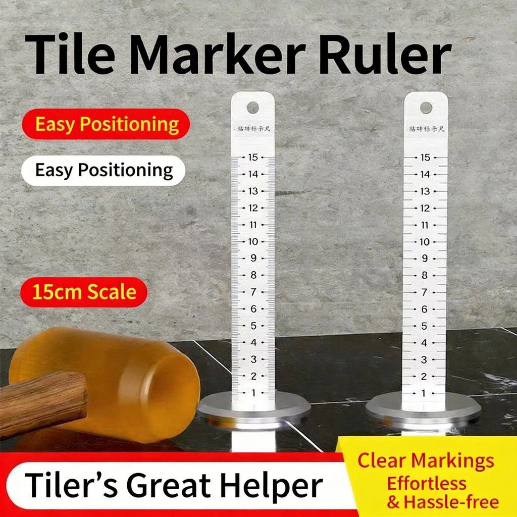 Equal Height Ruler Leveling Artifact Ceiling Special Tile Tool Qme