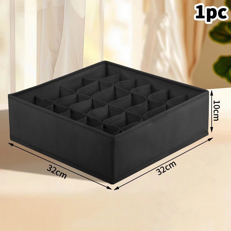 Household Wardrobe Box Cabinet Drawer Organizer Underwear Socks Bra Qme B4