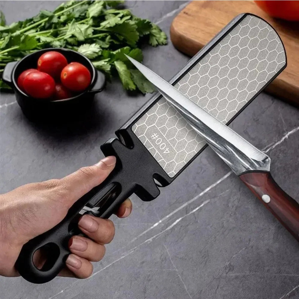 5 In1 Knife Sharpener Diamond Bars 400 1000 Multi-tool Kitchen Knives Qme