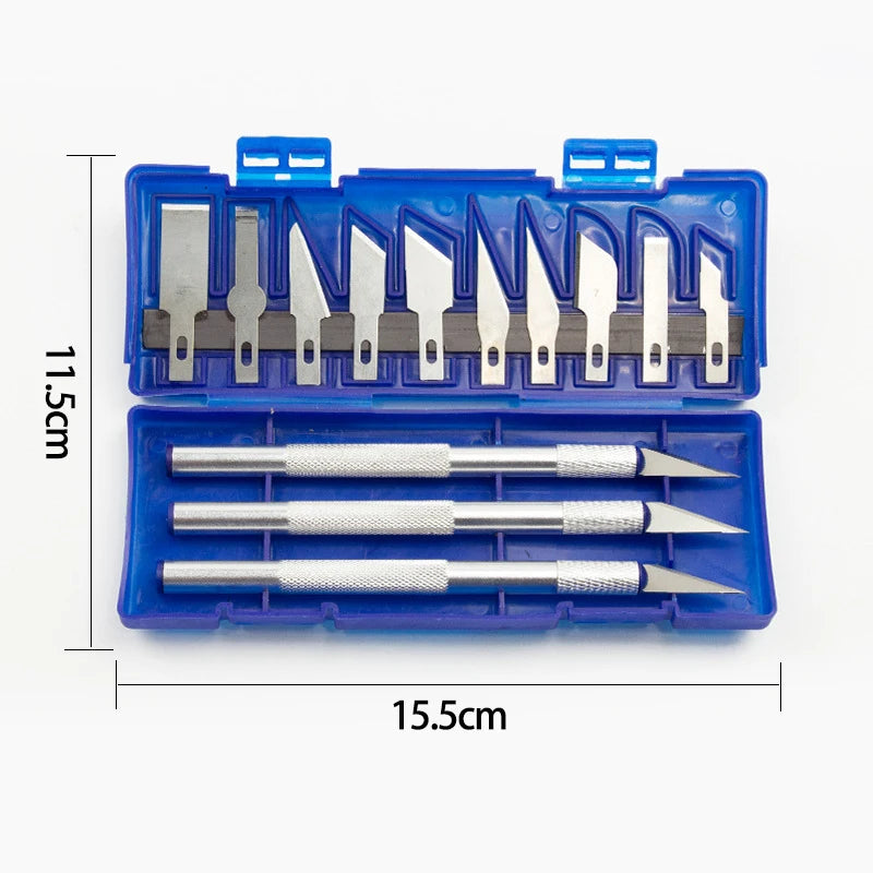 Engraving Carving Knife Carbon Steel Scalpel Tools Polymer Clay Pen Qme