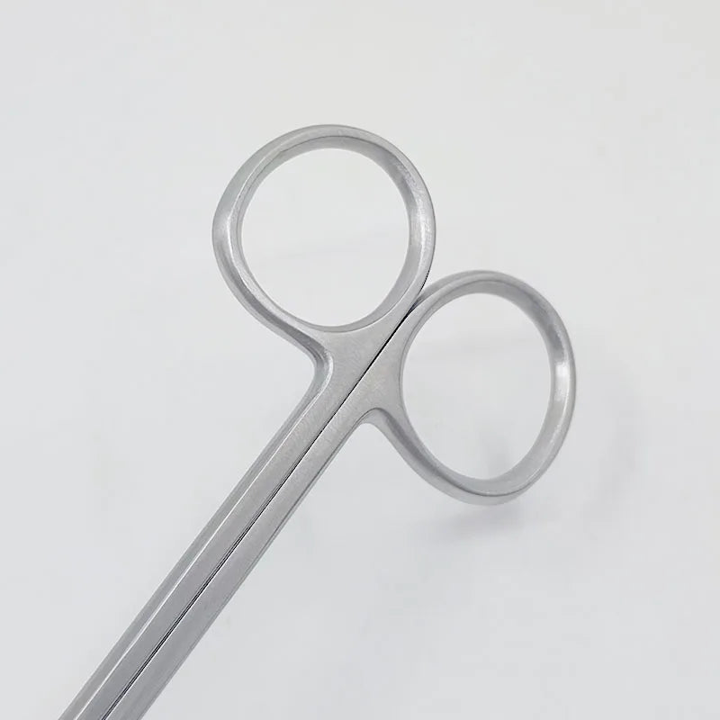 Stainless Steel Vascular Scissors 45 Angle Pointed Long Qme
