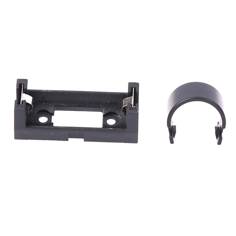 Plug-in CR123A Battery Holder 16340 Box LIR123A Storage Cover PCB DIY Qme