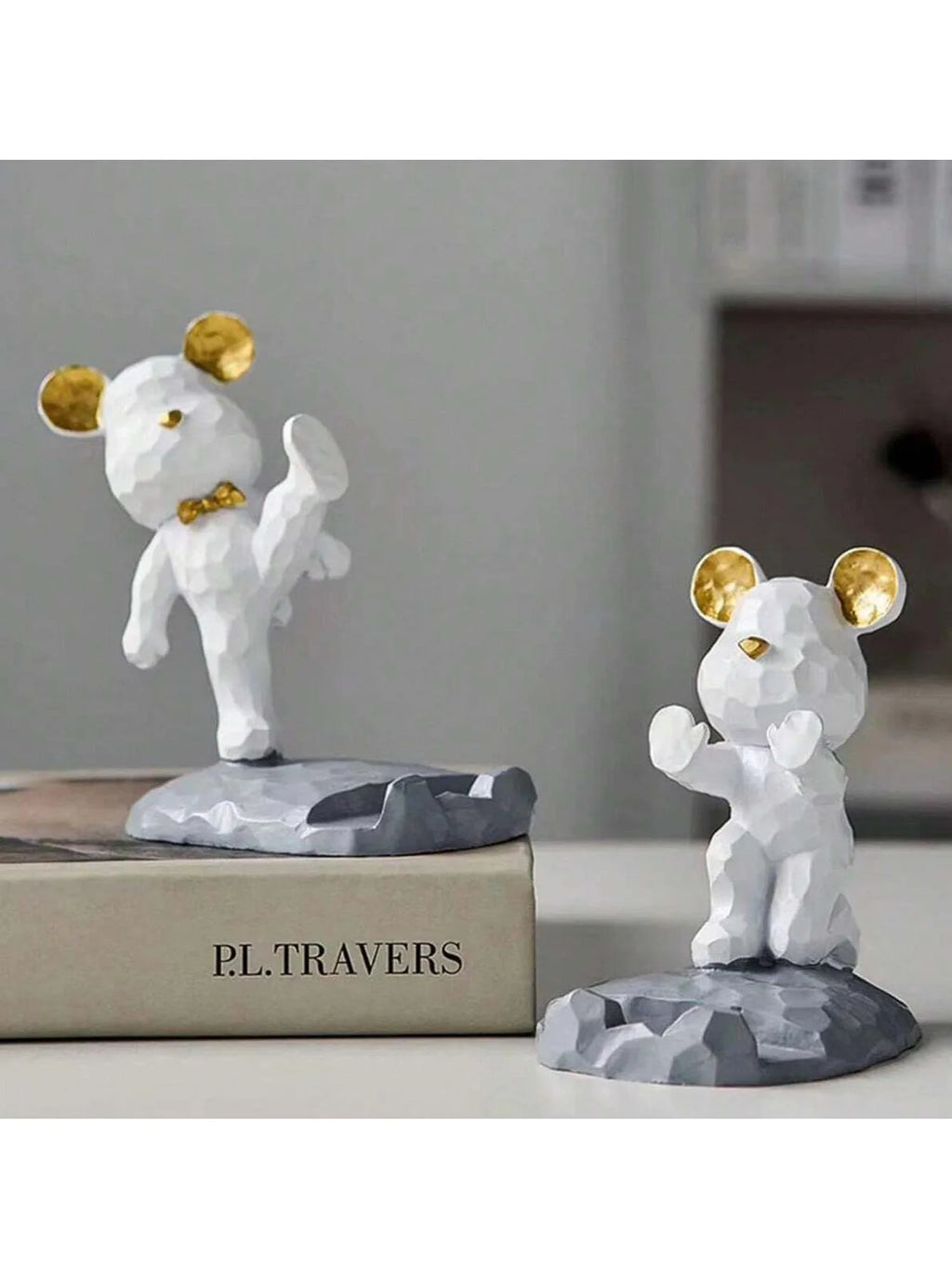 Creative Cartoon Bear Phone Stand Lazy Person's Tablet Holder Qme