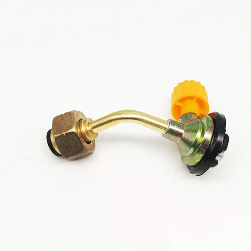 Gas Butane Cylinder Tank Charging Valve Refill Direct Connector Qme