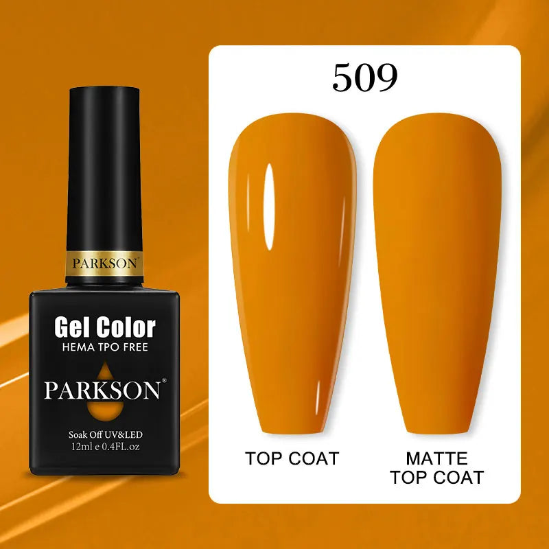 Parkson Colorful Nail Gel Polish Lacquer Soak Off UV LED Long Lasting