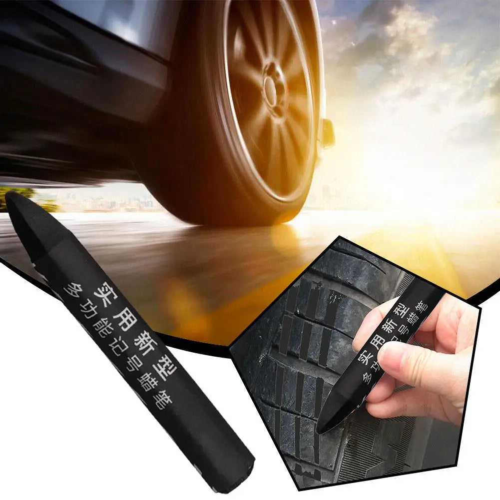 Tire Crayon Marker Oil Resistant Damage Lightweight Crayon Portable Marking Crayons For Mark Tire Damage Tire Repair Tools Qme