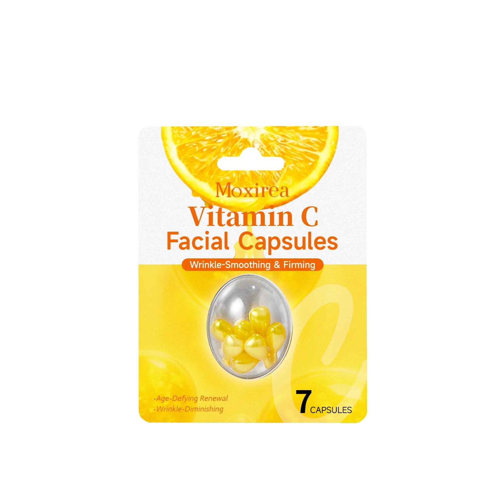 Vitamin C Extract Capsule Brightening Skin Firming Lifting Fade Fine Lines Smooth Moisturizing Repair Collagen Face Care Essence Qme 1 Boxed