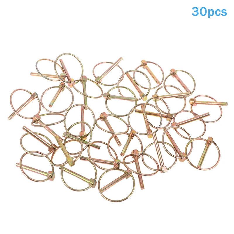 10 20 Bicycle Stroller Cargo Ring Clip Farm Lawn Garden Truck 6 Steel Qme 30Pcs