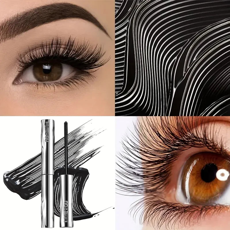 Steel Tube Mascara Waterproof Sweat-proof Formula Thickens Lengthens Qme