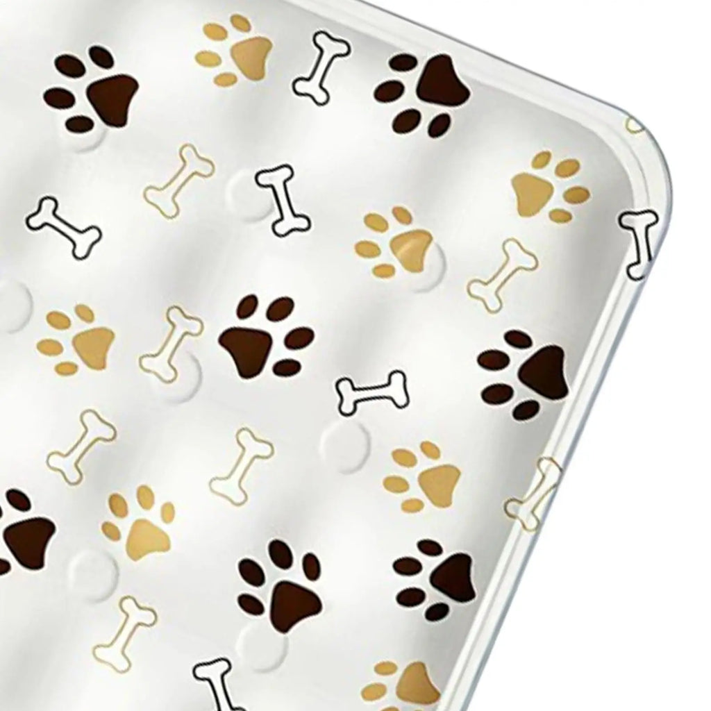 Pet Cooling Mat Hot Summer Moisture-Resistant Cushion Summer Self-cooling Pet Pad For Sleeping Resting Travel Shelter Backyard Qme