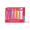 6-piece fruit flavored lip gloss set, moisturizing lip oil, glossy hydration, the best choice for women's holiday gifts Qme 6 Fruit Lip Oil Set