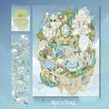 Angel & Demon Island Extra Large Scene Stickers, Fantasy Stress-Relief Stickers, Perfect Leisure Essentials for DIY Craft Lovers Qme A