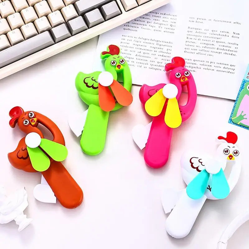 Portable Hand Pressure Fan Toys Kids Adult Birthday Random Mini Qme 1pcs randomly sentK