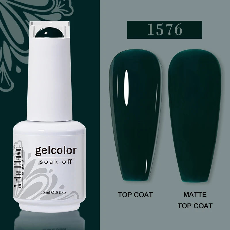 Arte Clavo Gel Varnishes Summer Semi-permanent Nails UV LED Lamp