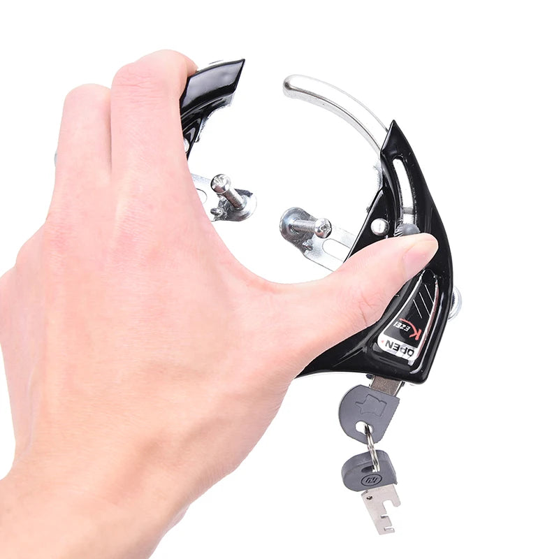 Bicycle Lock Computer Locks Mountain Bike Anti-theft Steel Chain Keys Qme